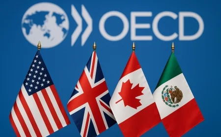 OECD Warns Trade Wars Could Stifle Growth in US, UK, Canada, and Mexico