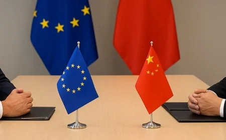 EU and China agree to continue talks on export control policies after Brussels meeting