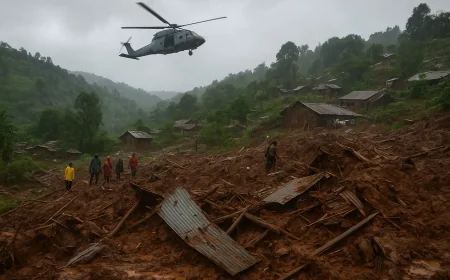 At least 13 killed in Kenya landslide after heavy rains hit Rift Valley