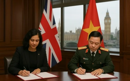 United Kingdom and Vietnam sign agreement to strengthen cooperation against international fraud