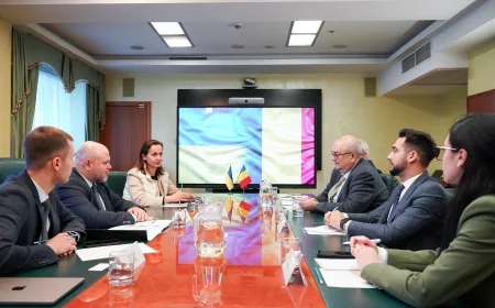 Ukraine and Romania strengthen cooperation on Black Sea maritime security