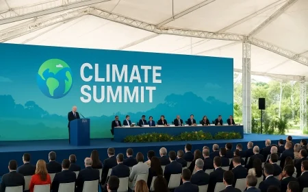 Climate summit convenes in Belém ahead of COP30