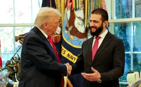 Syrian President al-Sharaa pledges cooperation in combating armed group