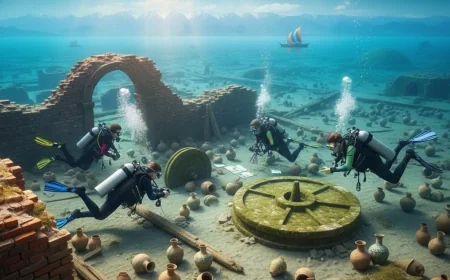 Traces of submerged city discovered beneath Lake Issyk-Kul