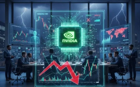 Wall Street stocks end mixed amid Fed rate cut worries and anticipation for Nvidia earnings