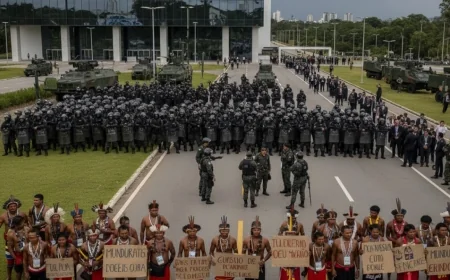 Munduruku people demand to speak to Brazil’s president, saying they are never listened to