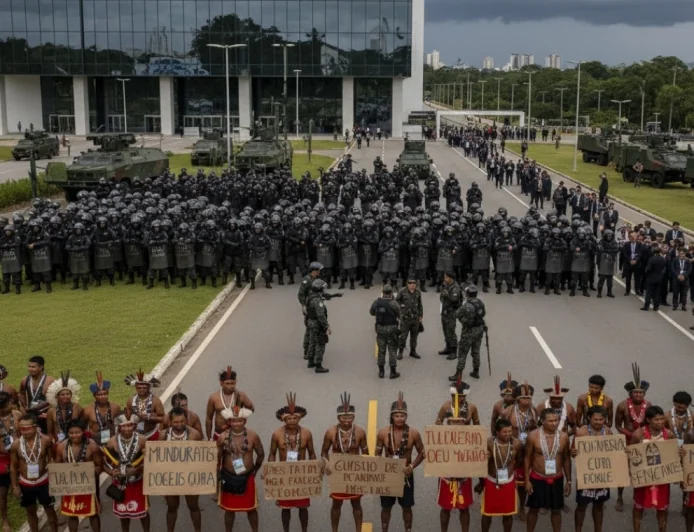 Munduruku people demand to speak to Brazil’s president, saying they are never listened to