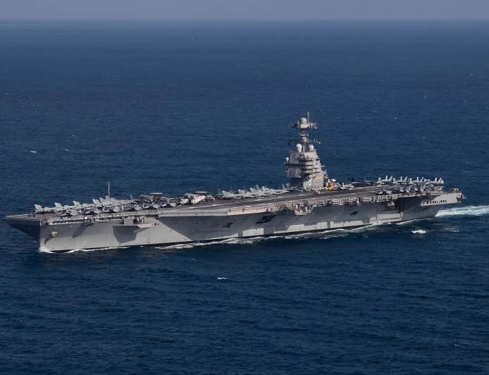 USS Gerald R. Ford deploys to Caribbean in massive show of force near Venezuela