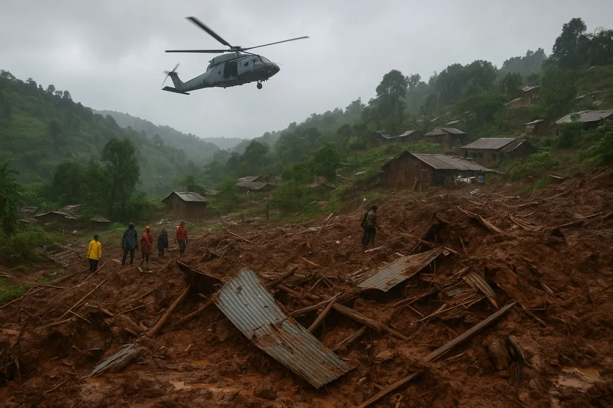 At least 13 killed in Kenya landslide after heavy rains hit Rift Valley