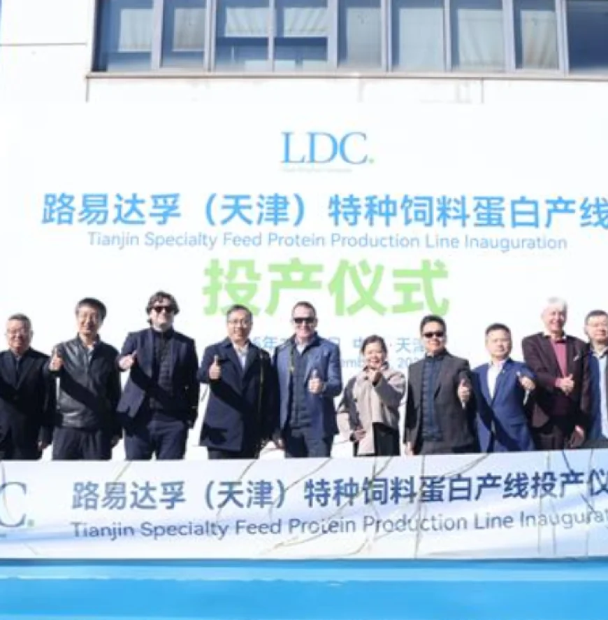 Louis Dreyfus Company opens new specialty feed protein production line in Tianjin