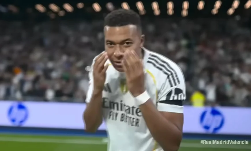 Mbappe double powers Real Madrid to dominant 4-0 win over Valencia