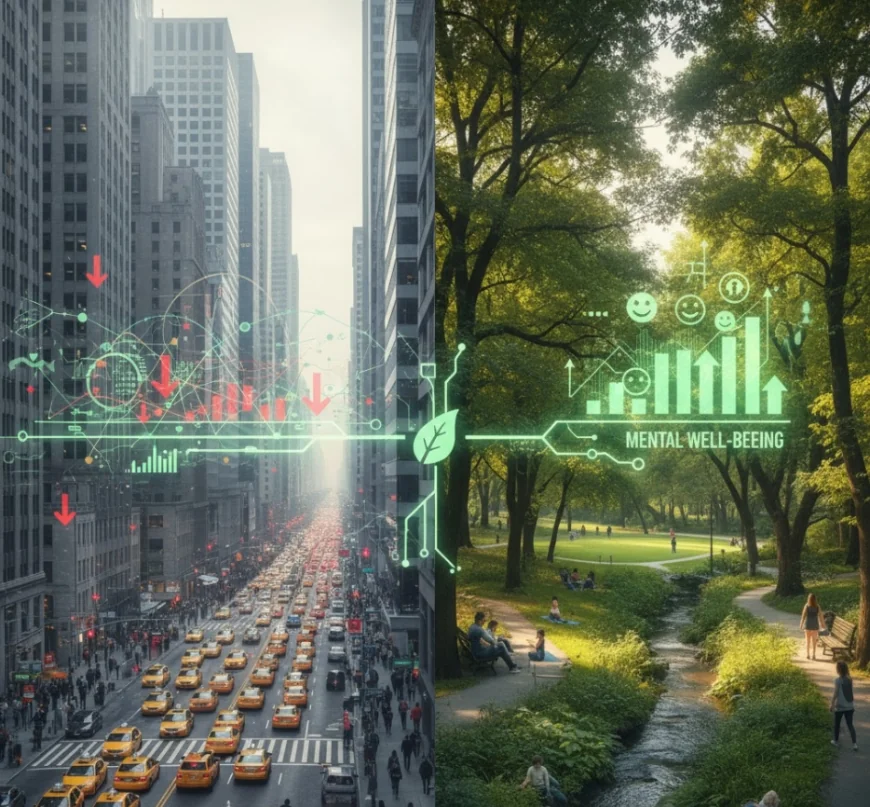 Study confirms green space dramatically improves mental health in urban areas