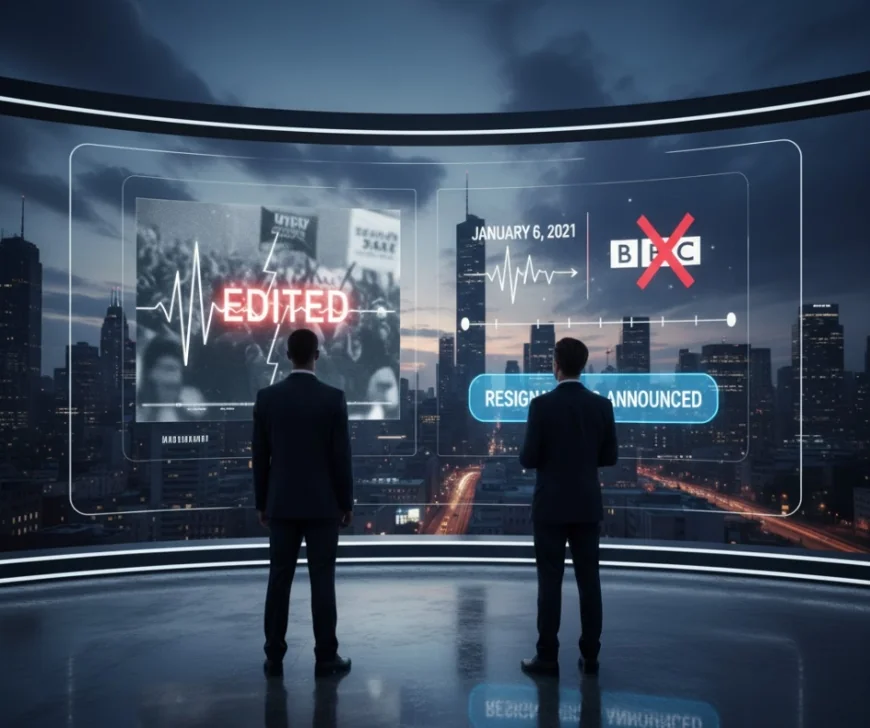 BBC director-general and news CEO resign over documentary editing scandal