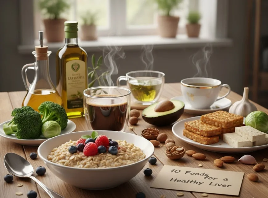 Top 10 foods that help combat fatty liver disease