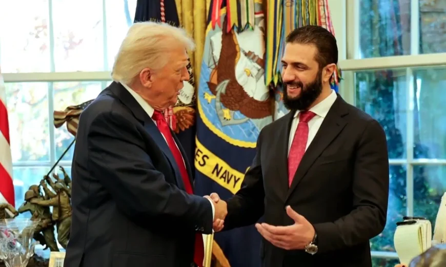 Syrian President al-Sharaa pledges cooperation in combating armed group