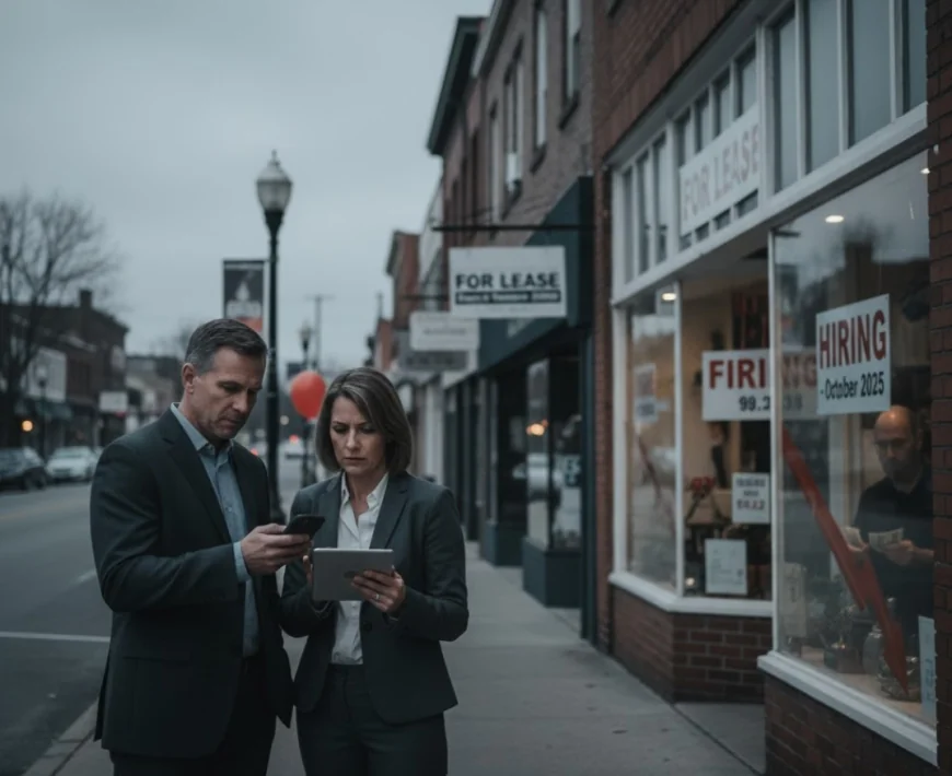 US small business optimism declines slightly in October