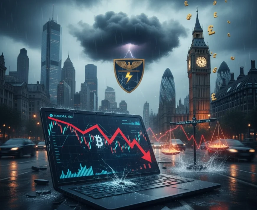 Global markets tumble on hawkish Fed fears and UK fiscal uncertainty