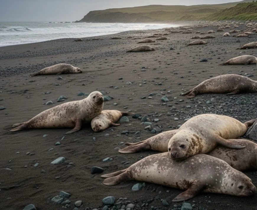 Bird flu wipes out nearly half of South Georgia's breeding elephant seal population