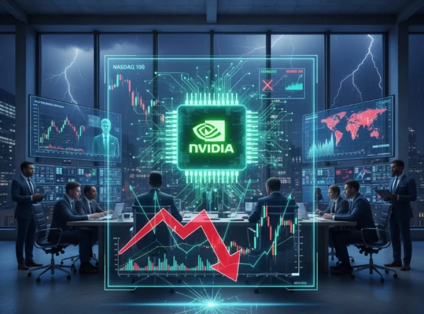 Wall Street stocks end mixed amid Fed rate cut worries and anticipation for Nvidia earnings
