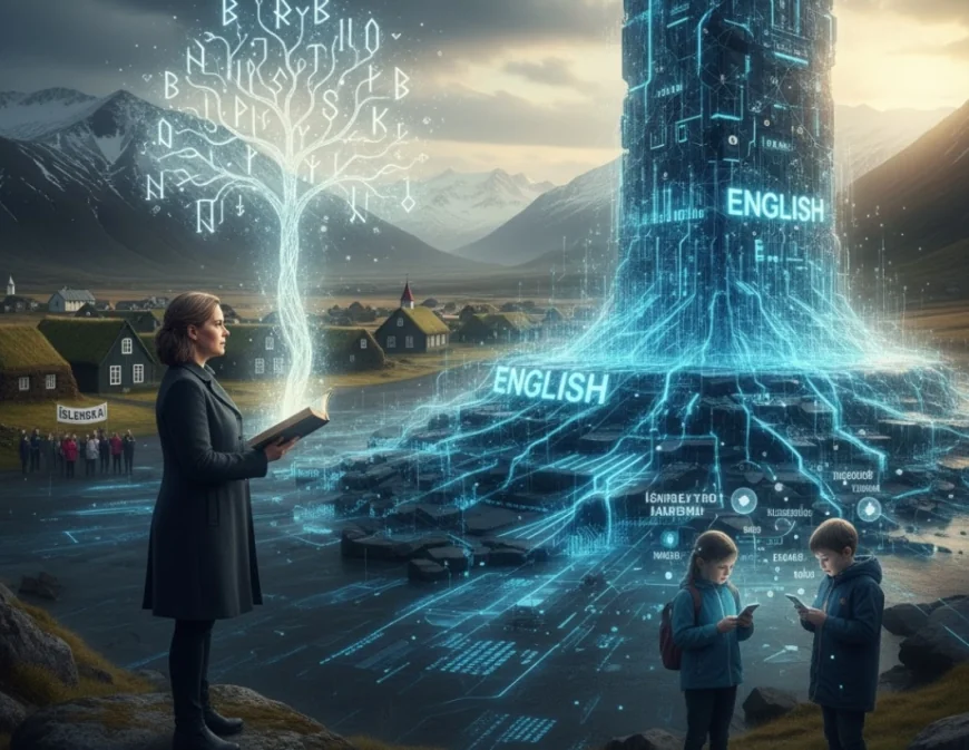 Former Icelandic PM Katrín Jakobsdóttir warns that AI and English dominance threaten the Icelandic language