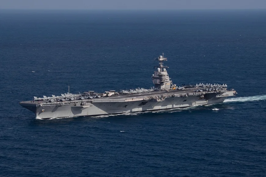 USS Gerald R. Ford deploys to Caribbean in massive show of force near Venezuela